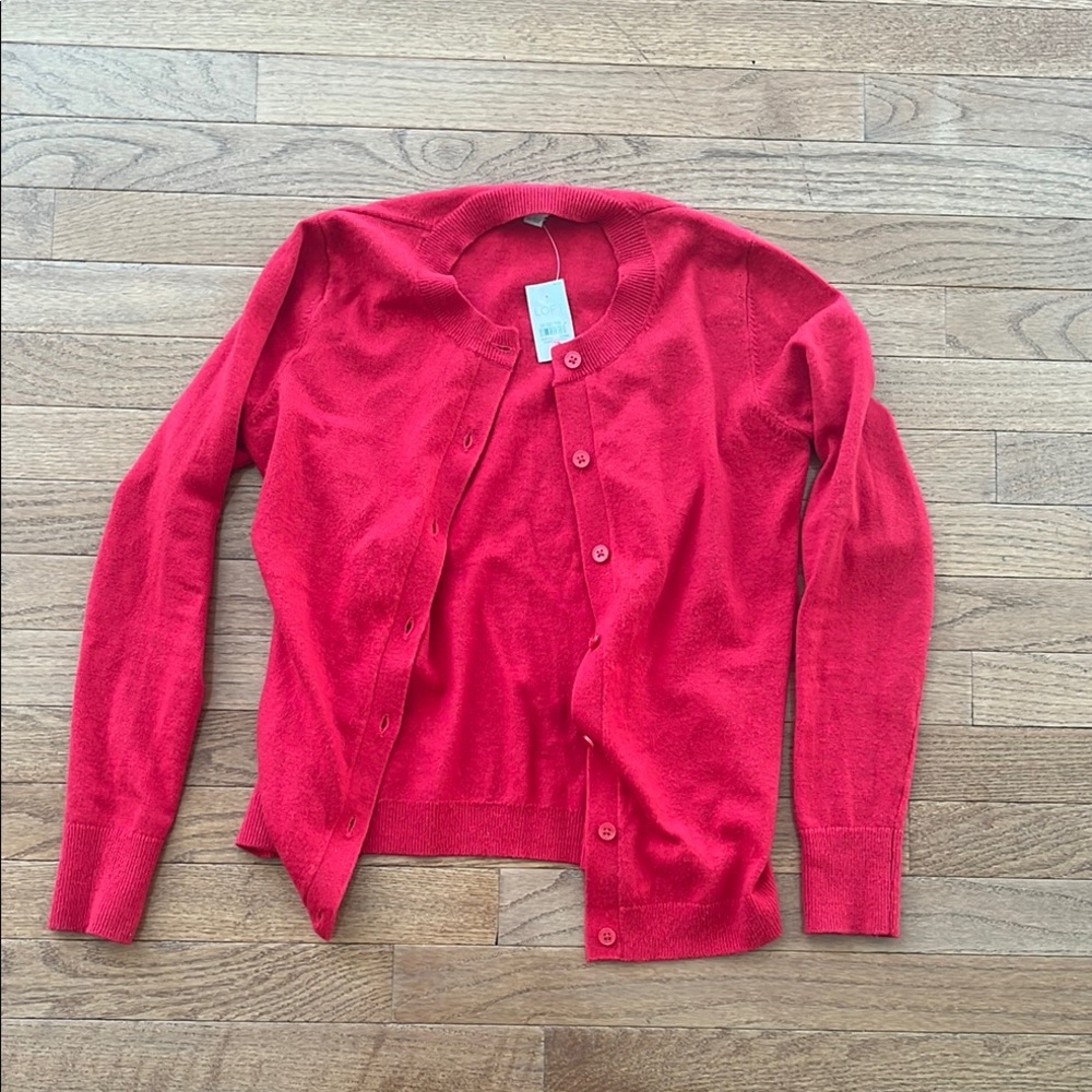 Loft Red Women's Sweater